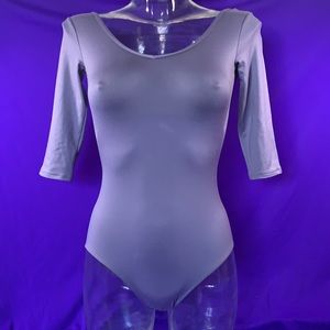 Danskin 3/4 Sleeve Ballet Leotard NWOT Lavender